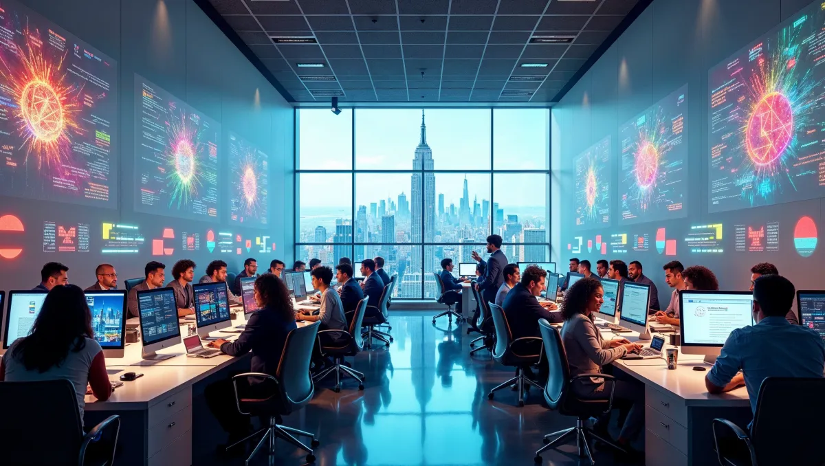 Réunion équipe startup collaborant